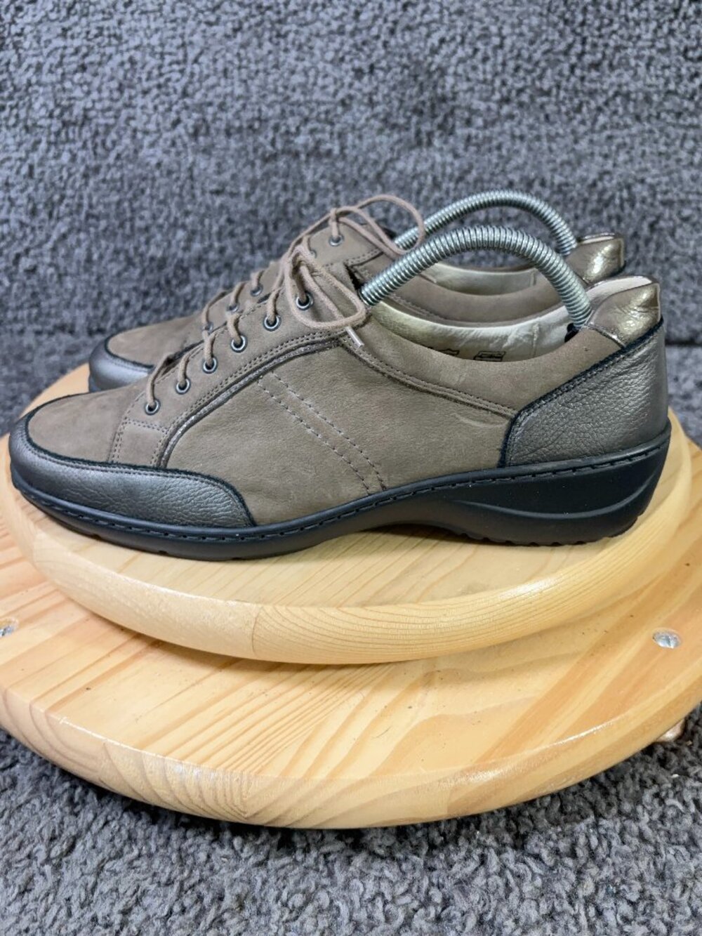 Waldlaufer Jasmine Henni Oxford Women Size 10 Nubuck Leather Brown Casual Shoe